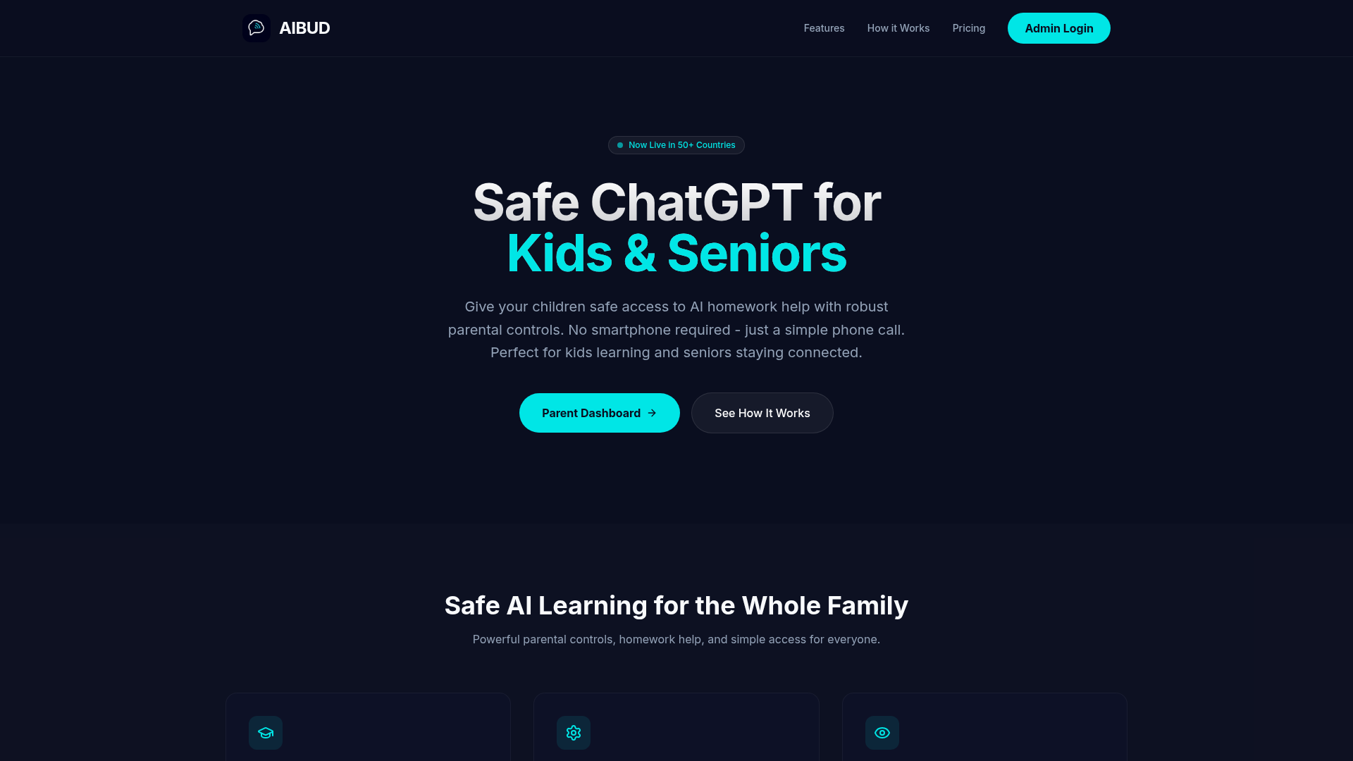 AiBud.co application interface
