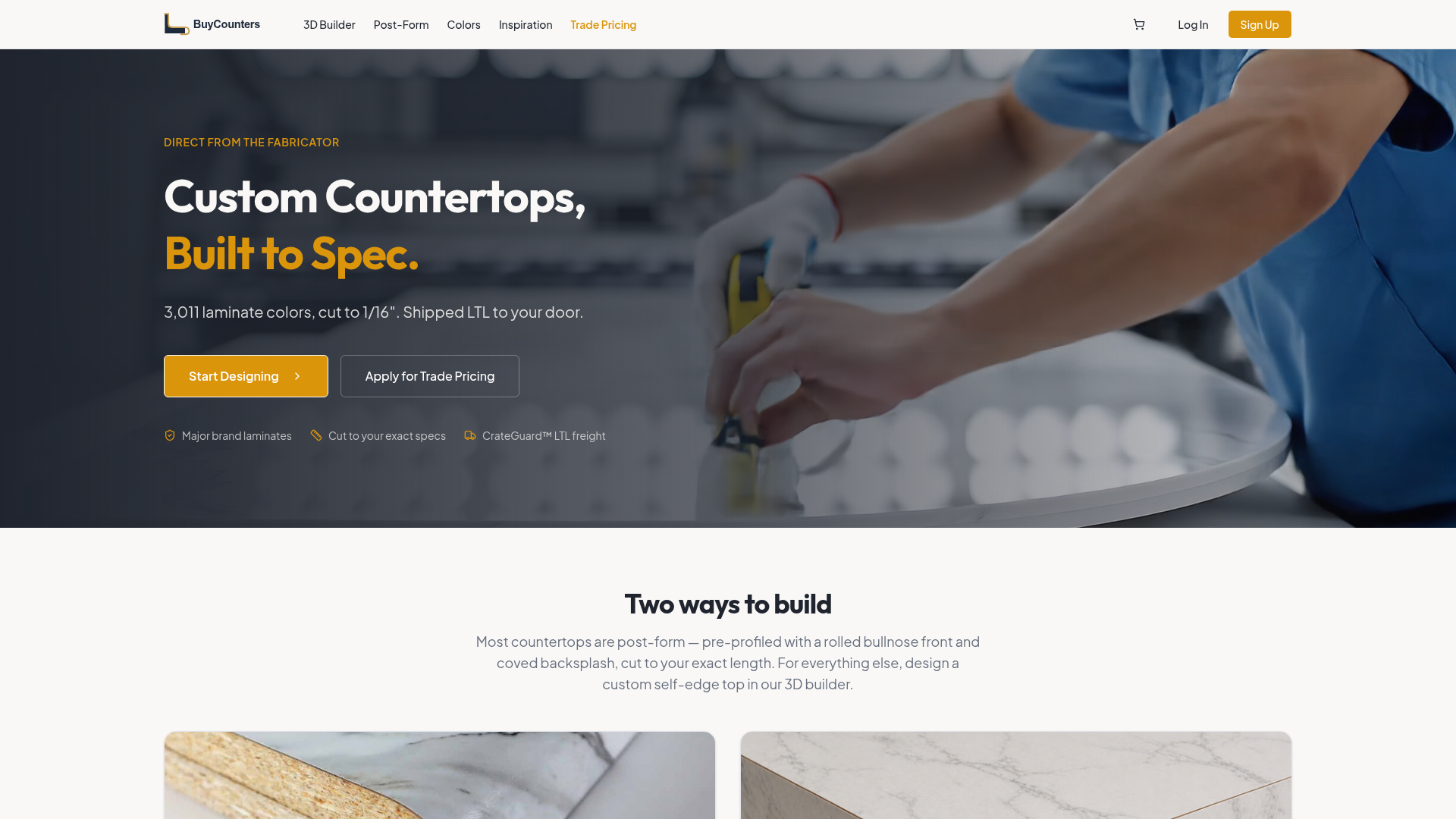 BuyCounters Online website