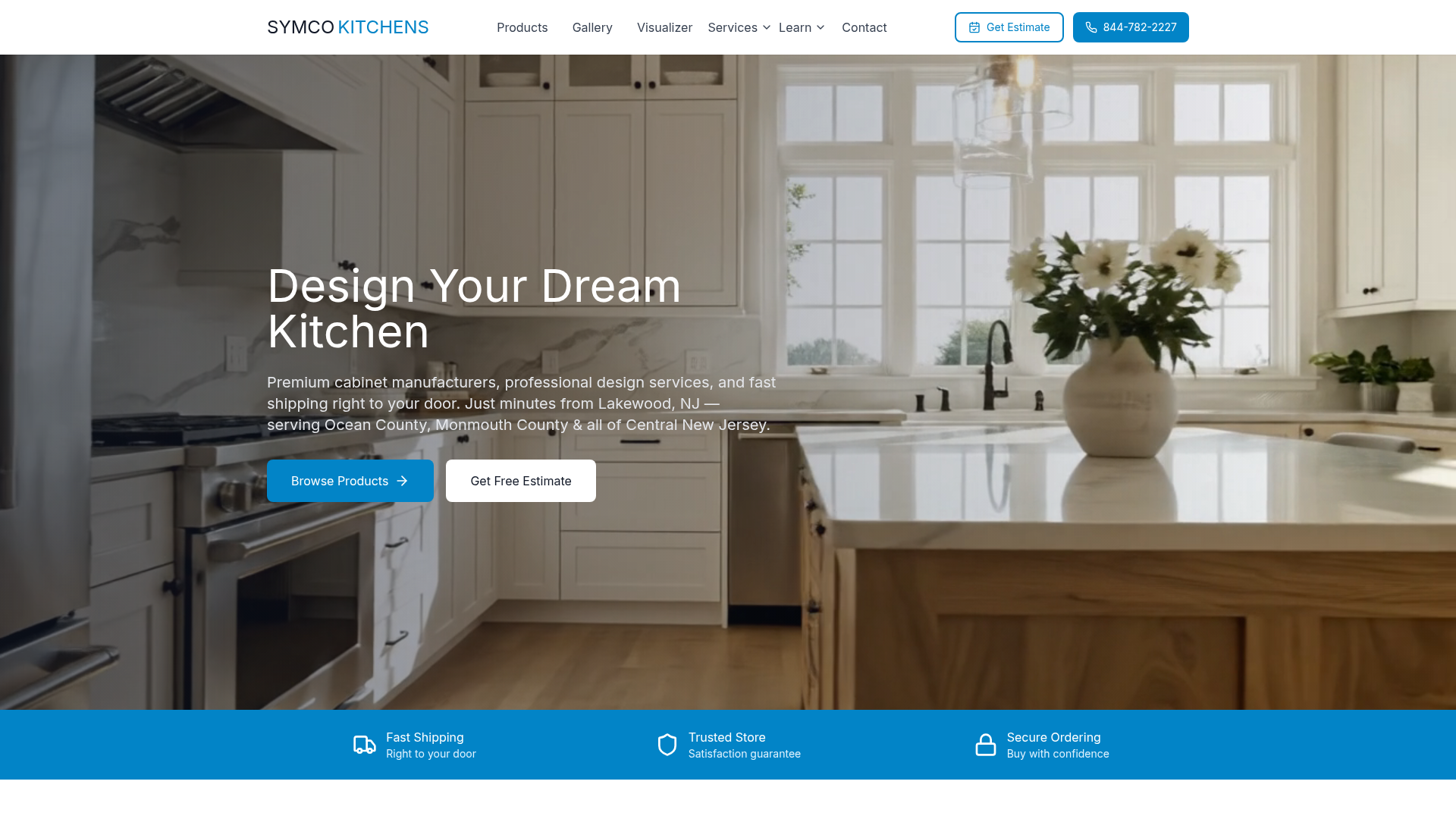 Symco Kitchens website
